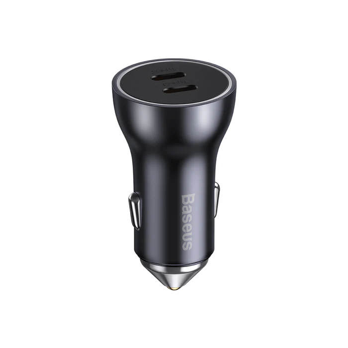 Baseus Dual USB-C Car Charger 60W
